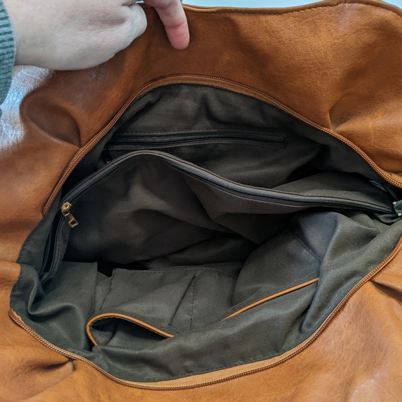 Brown Faux Leather Purse - Picture 14 of 16